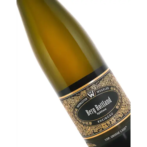 Weinguter Wegeler 2013 Rudesheimer Berg Rottland  Riesling Spatlese, Rheingau, Germany