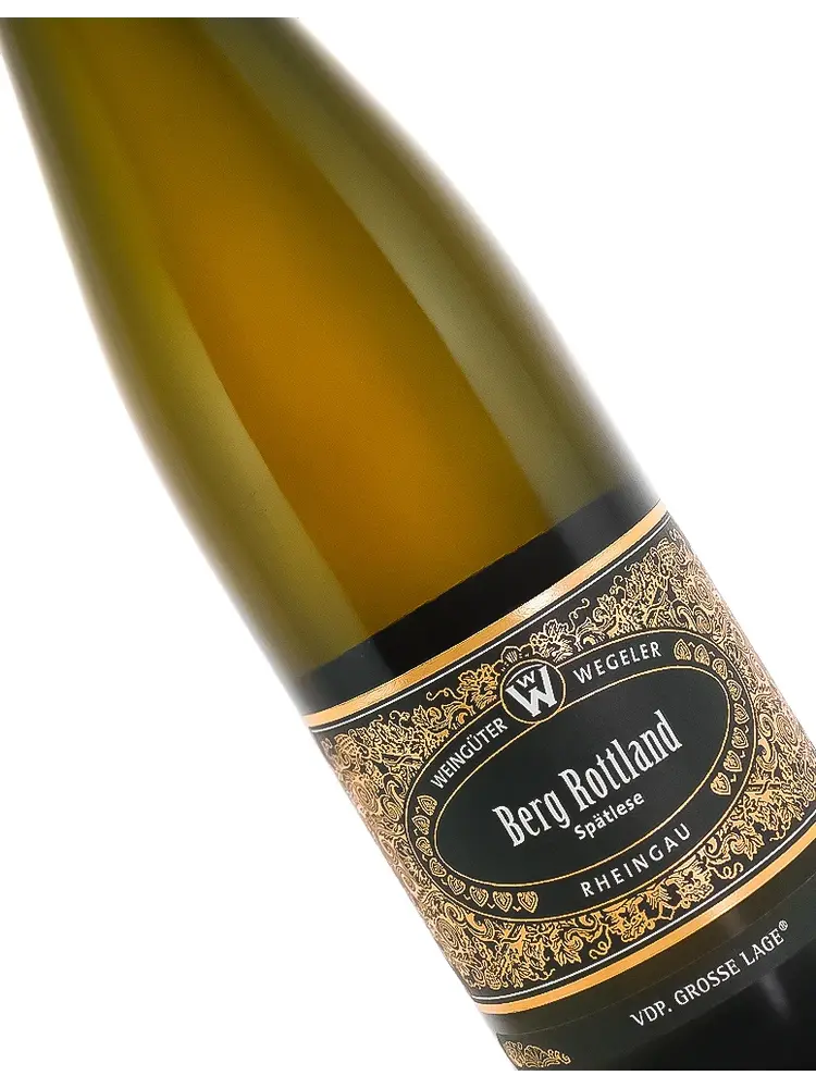 Weinguter Wegeler 2013 Rudesheimer Berg Rottland  Riesling Spatlese, Rheingau, Germany