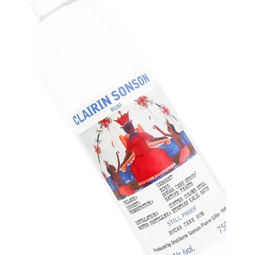 Clairin Sonson Sugarcane Syrup Rum, Haiti