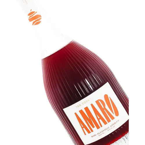 Yes Cocktail Amaro Non-Alcoholic Aperitif 500ml Bottle, Paso Robles, California