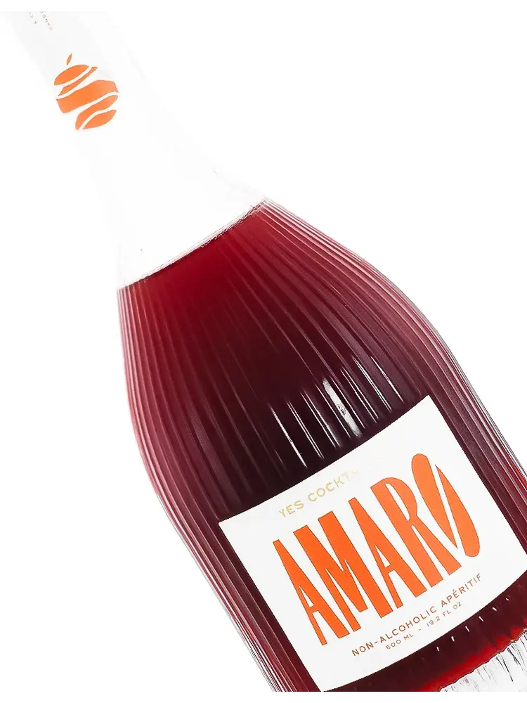 Yes Cocktail Amaro Non-Alcoholic Aperitif 500ml Bottle, Paso Robles, California