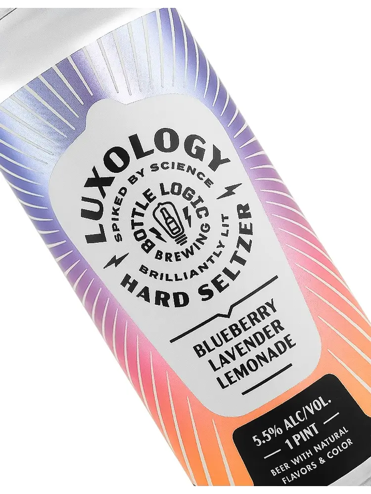 Bottle Logic Brewing "Blueberry Lavender Lemonade" Hard Seltzer 16oz Can - Anaheim, CA
