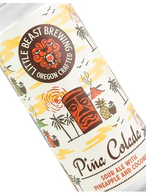 Little Beast Brewing "Pina Colada" Sour Ale 16oz Can - Clackamas, OR