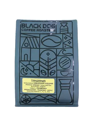 Black Dog Coffee Roasters "Tanzania" Whole Coffee Bean 12oz Bag, Signal Hill, California