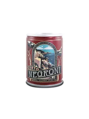 Certo Negroni 100ml Can, Amalfi Coast Italy
