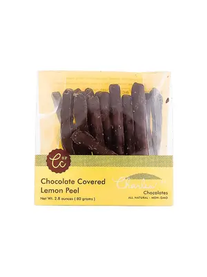 Charles Chocolates Chocolate Covered Lemon Peel 2.8oz, San Francisco, California