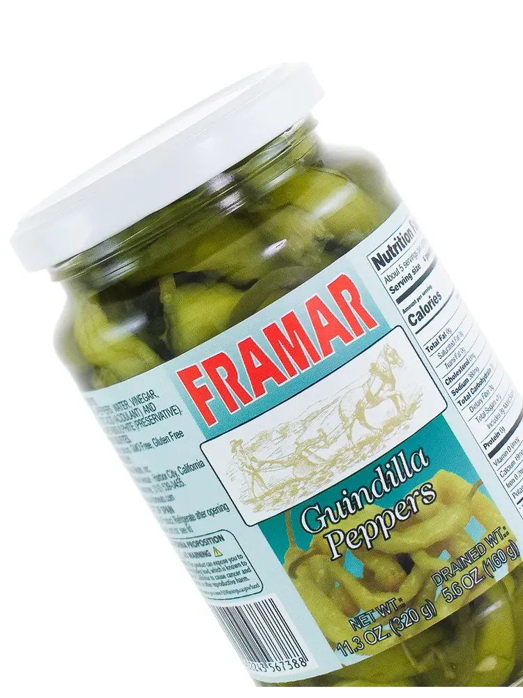 Framar "Guindilla" Peppers 11.2oz Jar, Spain
