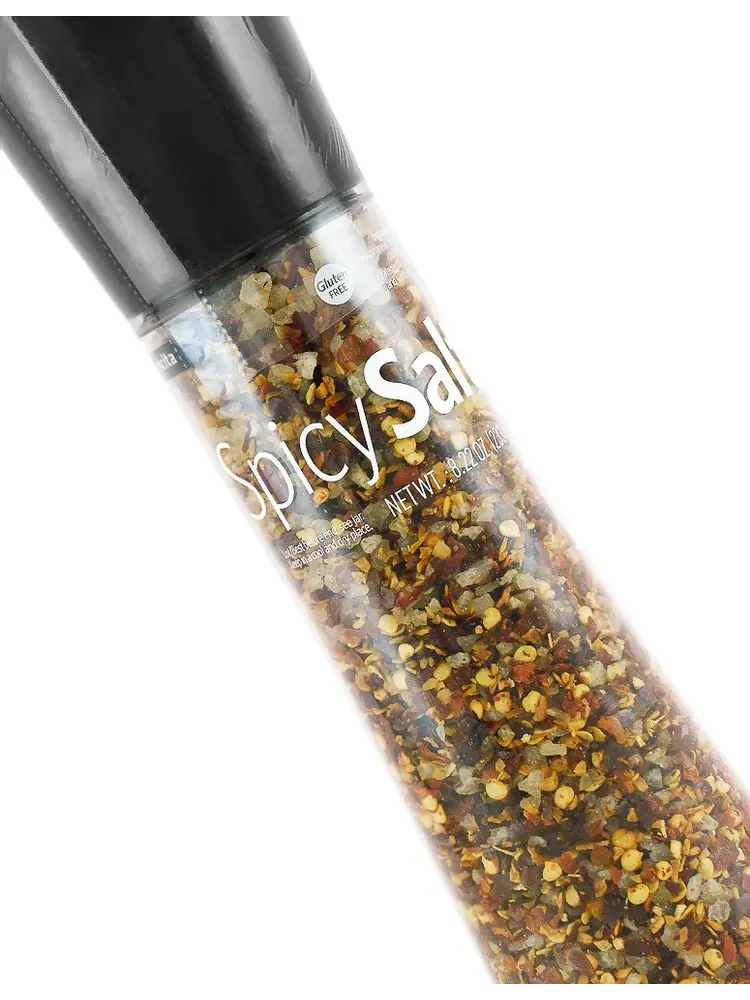Carmencita "Spicy Salt" Seasoning Grinder 8.22oz Bottle, Spain