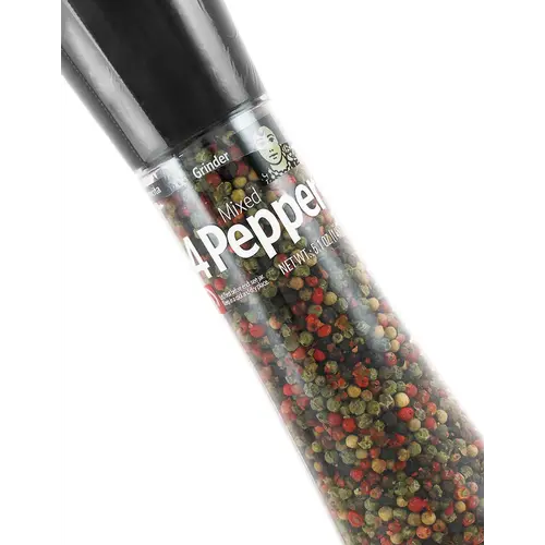 Carmencita "Mixed 4 Peppcorns" Grinder 5.1oz Bottle, Spain