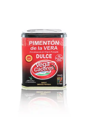 Vega Caceres "Dulce" Sweet Smoked Paprika Powder 2.64oz, Spain