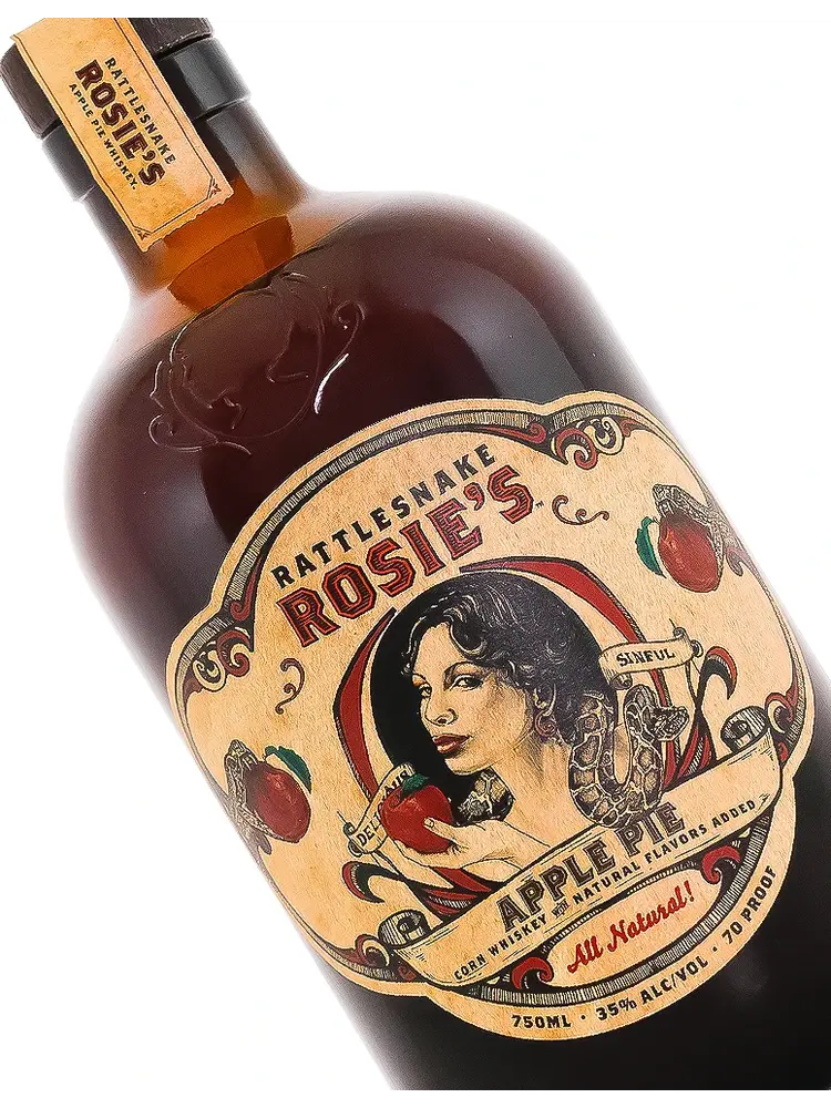Rattlesnake Rosie's "Apple Pie" Corn Whiskey, Fairport, New York