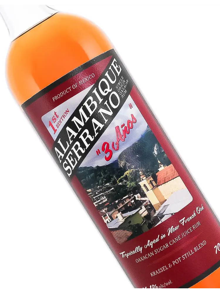 Alambique Serrano "3 Anos" Krassel & Pot Still Blend 700ml, Mexico