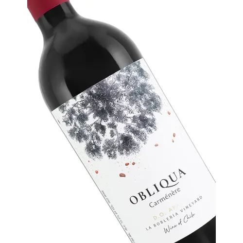 Obliqua 2021 Carmenere La Robleria Vineyard, Apalta, Chile