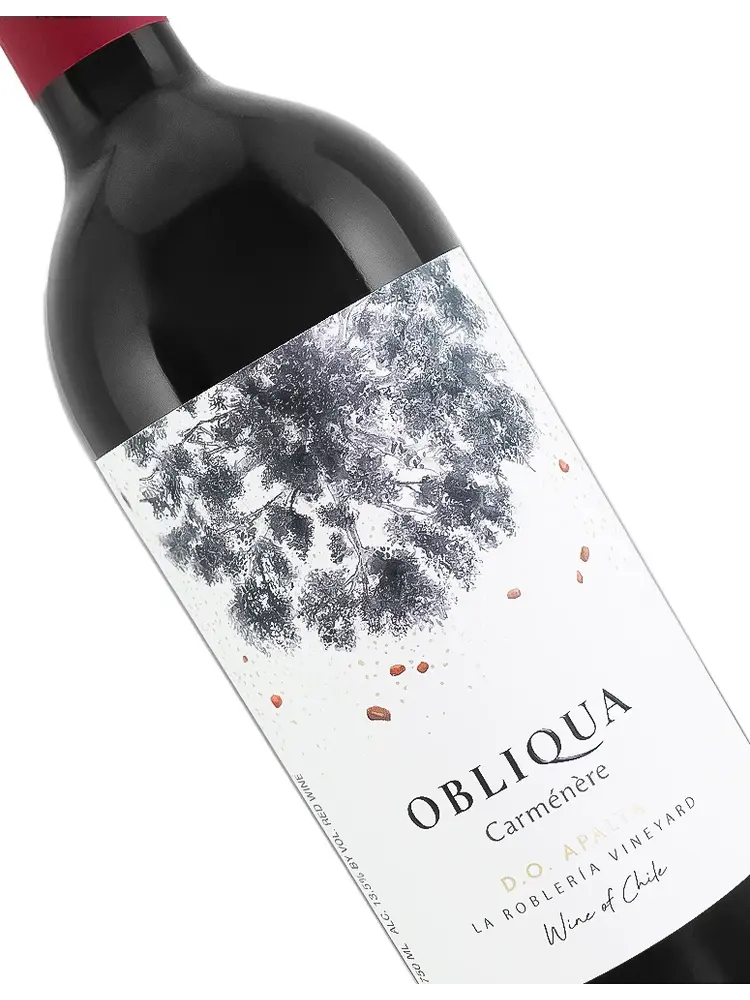 Obliqua 2021 Carmenere La Robleria Vineyard, Apalta, Chile