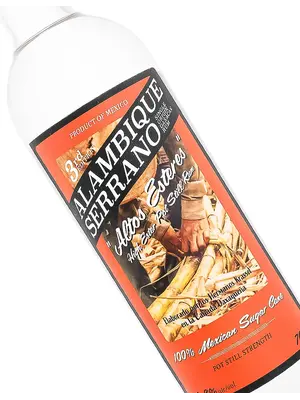 Alambique Serrano "Altos Esteres" High Ester Pot Still Rum 700ml, Mexico