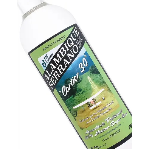 Alambique Serrano "Cartier 30" Still Strength Rum 700ml, Mexico