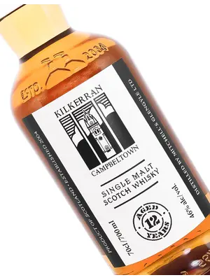 Kilkerran Campbeltown Single Malt Scotch Whisky Aged 12 Years 700ml
