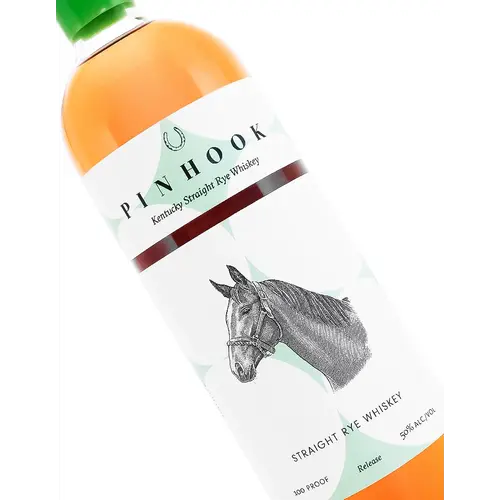 Pinhook 2025 "Straight Rye Whiskey" (Green Wax) Kentucky Straight Rye Whiskey