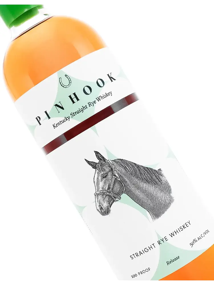 Pinhook 2025 "Straight Rye Whiskey" (Green Wax) Kentucky Straight Rye Whiskey