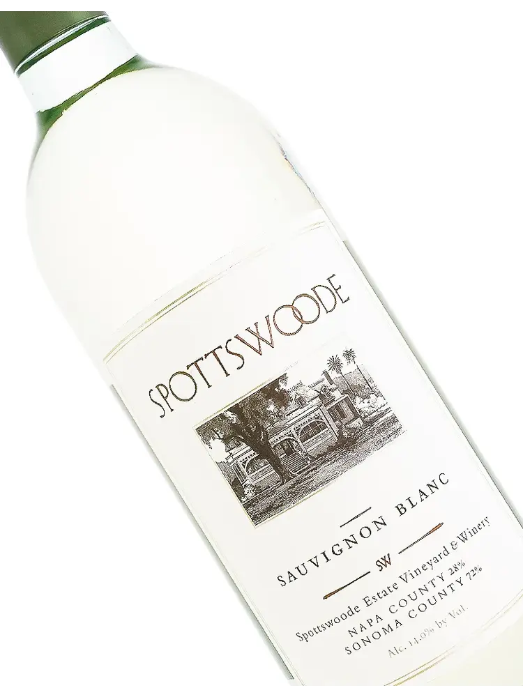 Spottswoode 2025 Sauvignon Blanc, 28%  Napa Valley, 72% Sonoma County