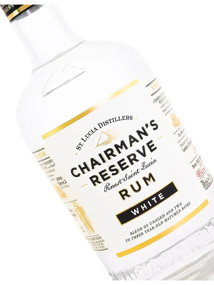 Chairman's Reserve White Rum 700ml, St. Lucia