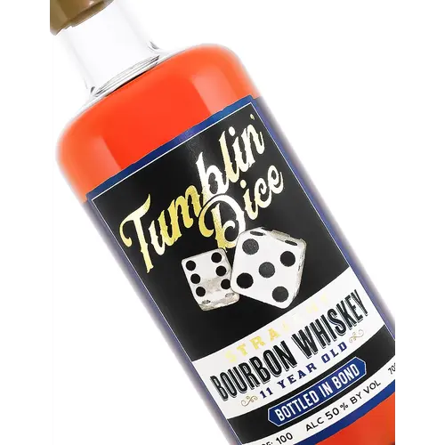 Tumblin' Dice Straight Bourbon Whiskey 11 Year Old Bottled In Bond 700ml, Lancaster, Kentucky