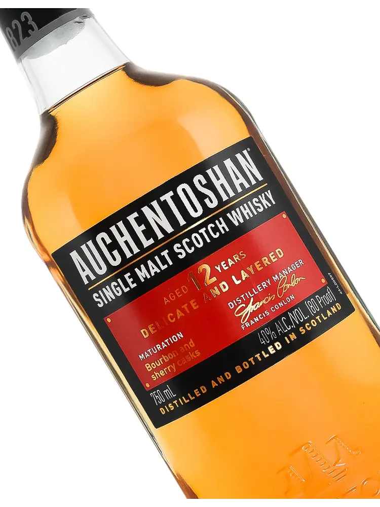 Auchentoshan Single Malt Scotch Whisky Aged 12 Years