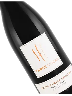 Three Sticks 2023 Pinot Noir, Price Family Estates, Sonoma Coast