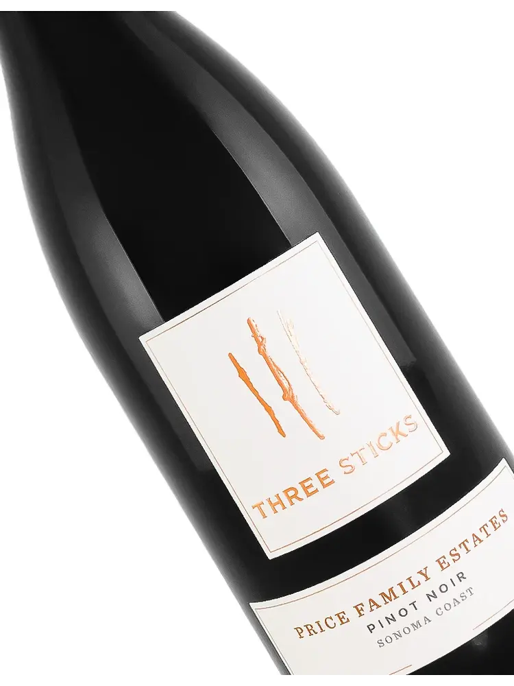 Three Sticks 2023 Pinot Noir, Price Family Estates, Sonoma Coast