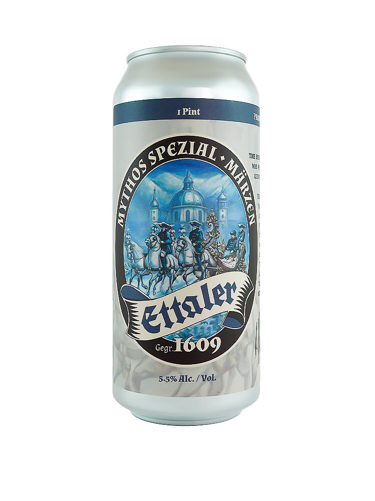 Ettaler "Mythos Spezial" Marzen 16oz Can - Germany