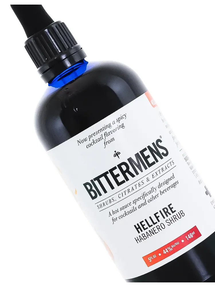 Bittermens "Hellfire" Habanero Shrub 5oz Bottle, New Orleans, Louisiana