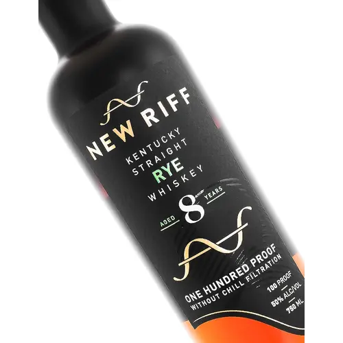 New Riff Kentucky Straight Rye Whiskey Aged 8 Years, Newport, Kentucky