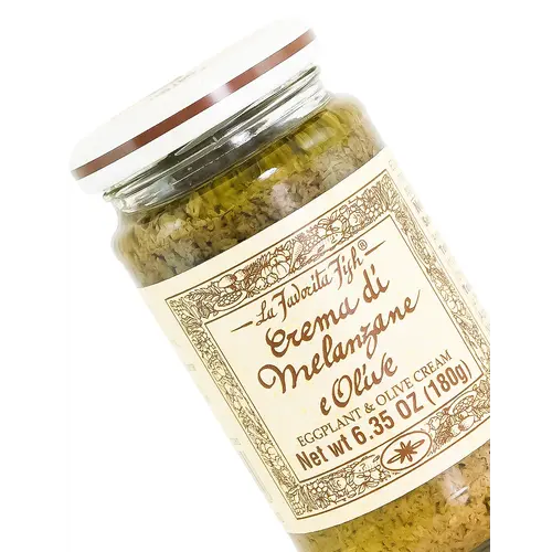 La Favorita "Crema di Melanzane" Eggplant & Olive Cream 6.35oz Jar, Italy