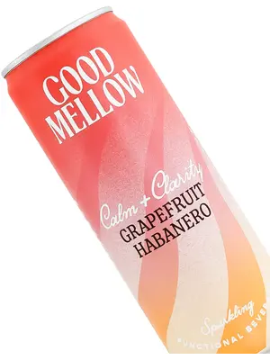 Good Mellow "Grapefruit Habanero" Sparkling Functional Beverage 12oz Can, Wilmington, Delware