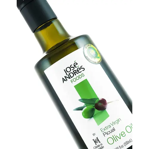 Jose Andres Foods Extra Virgin Picual Olive Oil 16.9oz Bottle, Spain