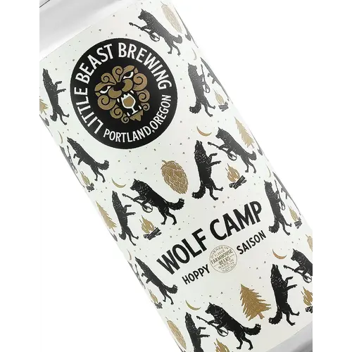 Little Beast Brewing "Wolf Camp" Hoppy Saison 16oz Can - Portland, OR