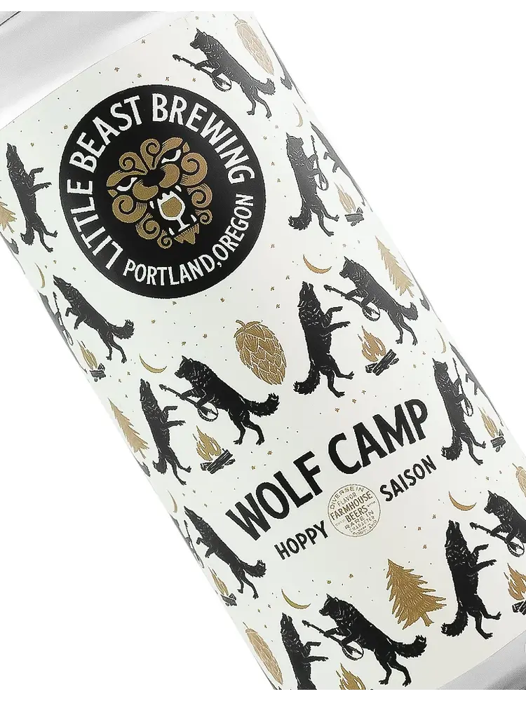 Little Beast Brewing "Wolf Camp" Hoppy Saison 16oz Can - Portland, OR