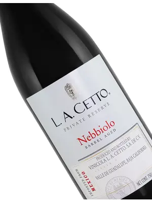 L.A. Cetto 2019 Nebbiolo Private Reserve, Valle De Guadalupe, Baja California, Mexico
