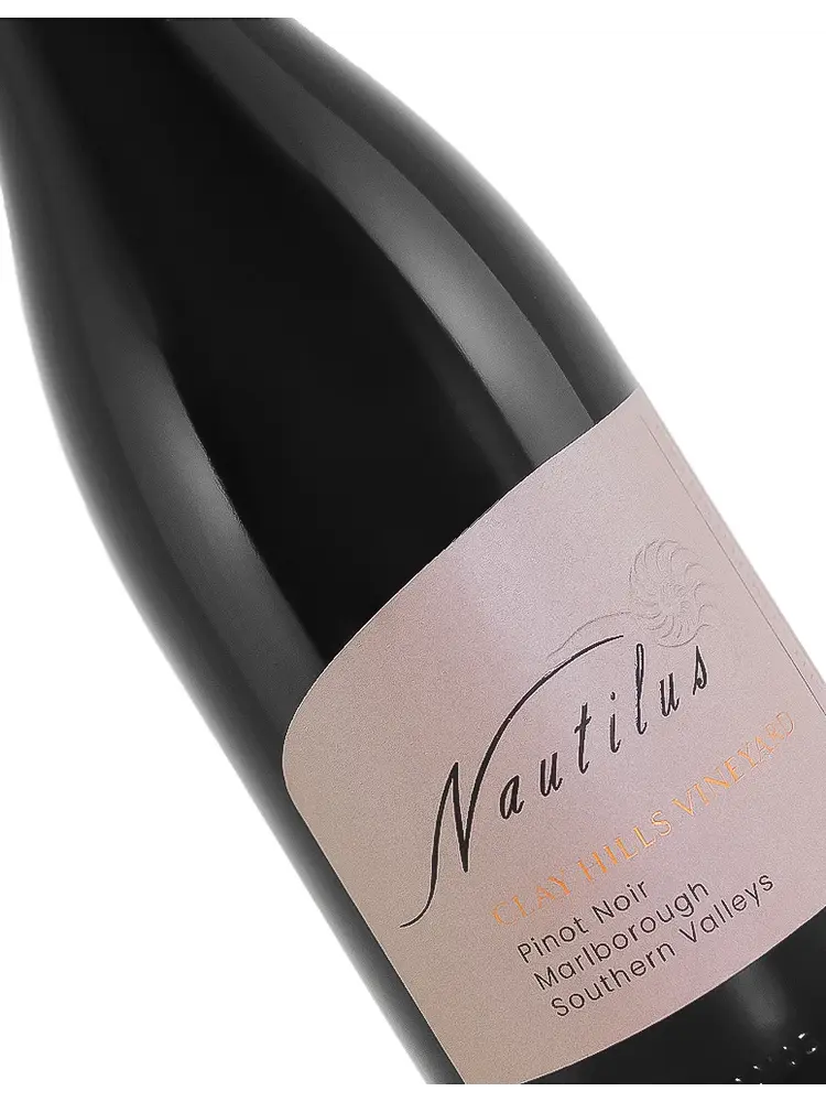 Nautilus 2021 Pinot Noir, Clay Hill Vineyards, Marlborough Souhern Valleys, New Zealand