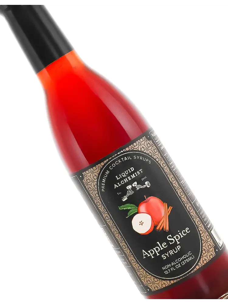 Liquid Alchemist "Apple Spice" Syrup 375ml Bottle, California
