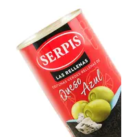 Serpis Green Olives Stuffed With Blue Cheese 4.59oz Can, Spain