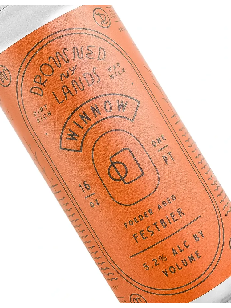 Drowned Lands "Winnow" Foeder Aged Festbier 16oz Can - Warwick, NY