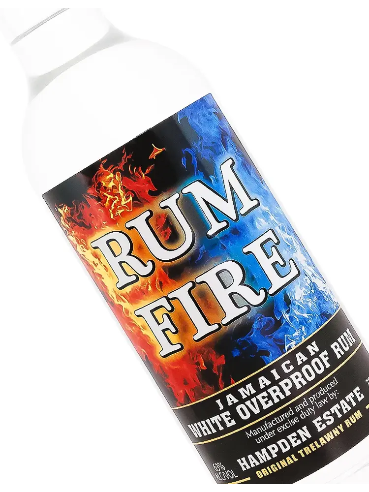 Rum Fire "White Overproof" Hampden Estate Original Trelawny Rum