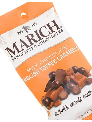 Marich English Toffee Caramels 2oz Bag, Hollister, California