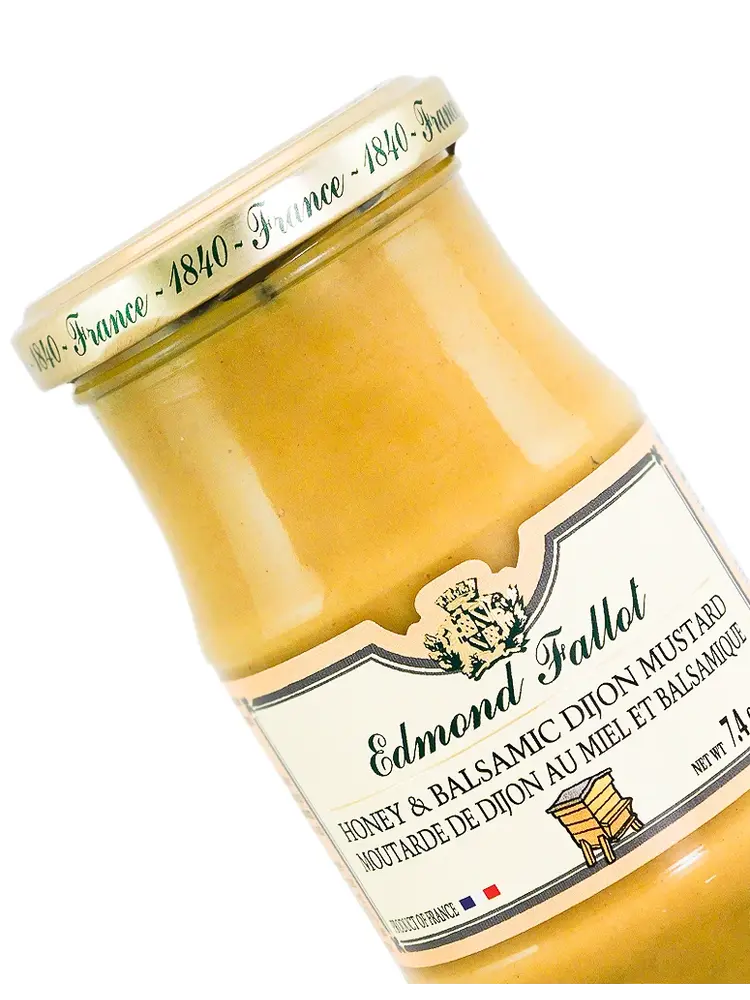 Edmond Fallot Honey Balsamic Mustard 7.4oz Jar, France