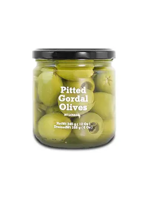 Losada Pitted Gordal Olives 12oz Jar, Spain