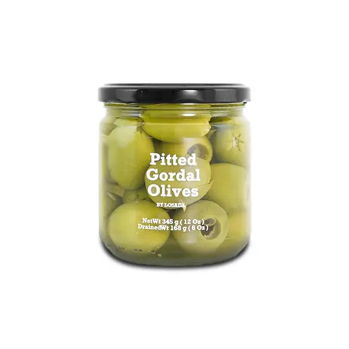 Losada Pitted Gordal Olives 12oz Jar, Spain