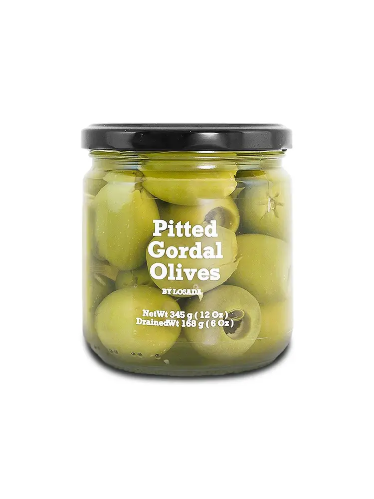 Losada Pitted Gordal Olives 12oz Jar, Spain