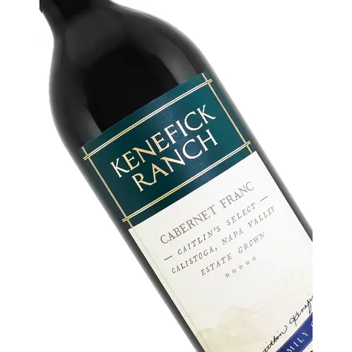 Kenefick Ranch "Caitlin's Select" 2022 Estate Cabernet Franc, Calistoga, Napa Valley