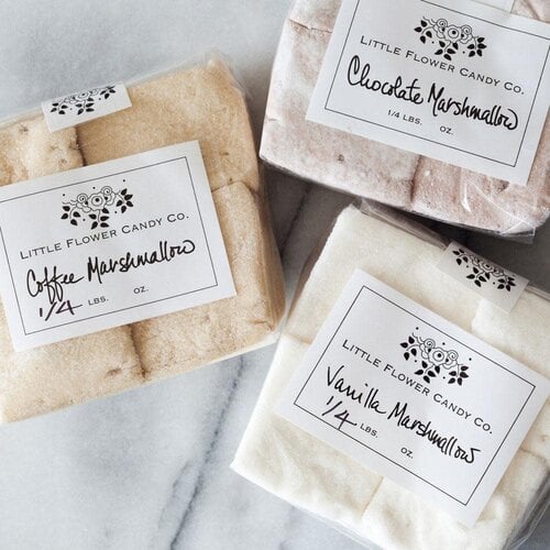 Little Flower Vanilla Marshmallow 4oz, Pasadena, California